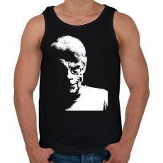 PRINTFASHION Stephen King - Férfi atléta - Fekete
