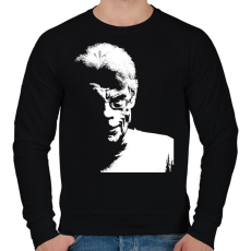 PRINTFASHION Stephen King - Férfi pulóver - Fekete