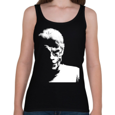 PRINTFASHION Stephen King - Női atléta - Fekete női trikó