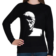 PRINTFASHION Stephen King - Női pulóver - Fekete