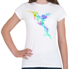 PRINTFASHION Strange smoke - Női póló - Fehér