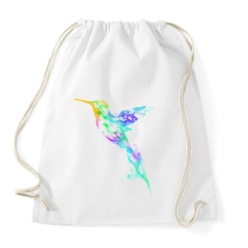 PRINTFASHION Strange smoke - Sportzsák, Tornazsák - Fehér tornazsák