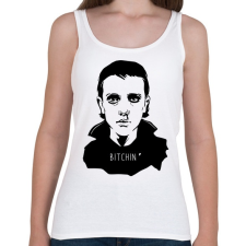 PRINTFASHION Stranger Things Eleven - Női atléta - Fehér női trikó