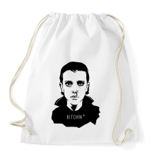 PRINTFASHION Stranger Things Eleven - Sportzsák, Tornazsák - Fehér tornazsák