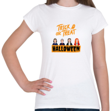 PRINTFASHION Stranger Things Halloween - Női póló - Fehér női póló