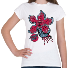 PRINTFASHION Stranger Things - Női póló - Fehér női póló