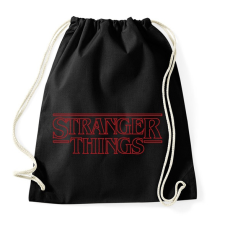 PRINTFASHION Stranger Things - Sportzsák, Tornazsák - Fekete tornazsák
