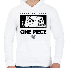 PRINTFASHION Straw hat crew - Férfi kapucnis pulóver - Fehér férfi pulóver, kardigán