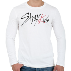 PRINTFASHION Stray Kids - Férfi hosszú ujjú póló - Fehér