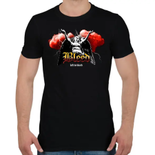 PRINTFASHION Streetwear - Bleed - Férfi póló - Fekete férfi póló