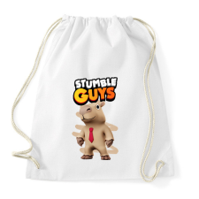 PRINTFASHION Stumble guys capybara - Sportzsák, Tornazsák - Fehér tornazsák