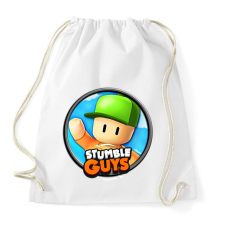 PRINTFASHION Stumble Guys - Sportzsák, Tornazsák - Fehér tornazsák