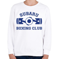 PRINTFASHION Subaru Boxing Club - Gyerek pulóver - Fehér gyerek póló