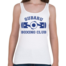 PRINTFASHION Subaru Boxing Club - Női atléta - Fehér