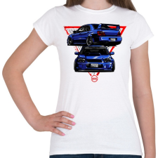PRINTFASHION Subaru WRX STI - Női póló - Fehér női póló