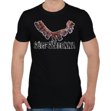 PRINTFASHION Sült szalonna  - Férfi póló - Fekete