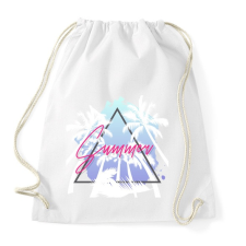 PRINTFASHION Summer - Sportzsák, Tornazsák - Fehér tornazsák