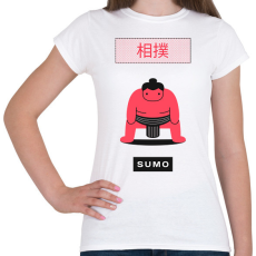 PRINTFASHION Sumo - Női póló - Fehér