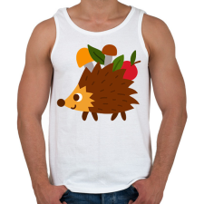 PRINTFASHION Sündisznó  - Férfi atléta - Fehér atléta, trikó