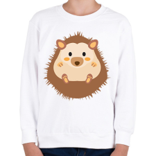 PRINTFASHION Sündisznó  - Gyerek pulóver - Fehér gyerek pulóver, kardigán