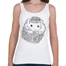 PRINTFASHION Sündisznó  - Női atléta - Fehér