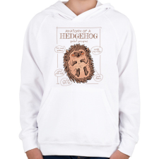 PRINTFASHION Süni anatómia - Gyerek kapucnis pulóver - Fehér gyerek pulóver, kardigán