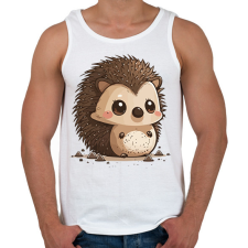 PRINTFASHION süni - Férfi atléta - Fehér atléta, trikó