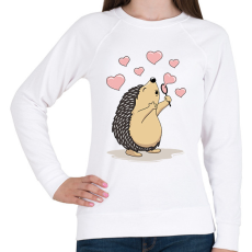 PRINTFASHION Süni  - Női pulóver - Fehér