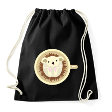 PRINTFASHION süni - Sportzsák, Tornazsák - Fekete tornazsák