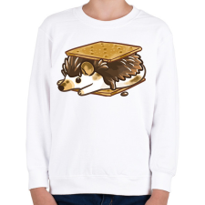 PRINTFASHION Süni süti - Gyerek pulóver - Fehér gyerek pulóver, kardigán