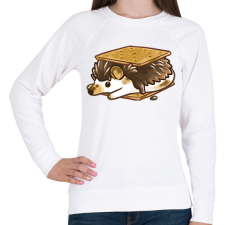 PRINTFASHION Süni süti - Női pulóver - Fehér női pulóver, kardigán