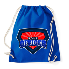 PRINTFASHION SUPER HOME OFFICER - Sportzsák, Tornazsák - Bright royal tornazsák