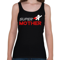 PRINTFASHION SUPER MOTHER - Női atléta - Fekete