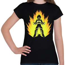 PRINTFASHION Super power - Női póló - Fekete