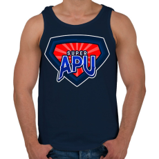 PRINTFASHION SUPERAPU - Férfi atléta - Sötétkék