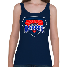 PRINTFASHION SUPERBARBER - Női atléta - Sötétkék