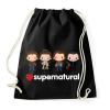PRINTFASHION Supernatural - Sportzsák, Tornazsák - Fekete