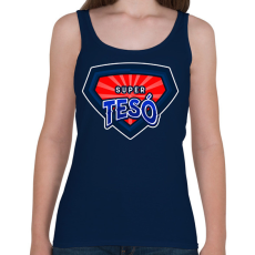 PRINTFASHION SUPERTESO2 - Női atléta - Sötétkék