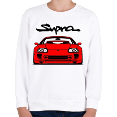 PRINTFASHION SUPRA MK4 - Gyerek pulóver - Fehér
