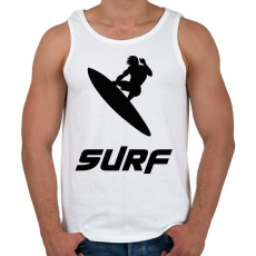 PRINTFASHION SURF - Férfi atléta - Fehér