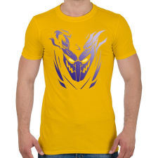 PRINTFASHION Susano - Férfi póló - Sárga férfi póló