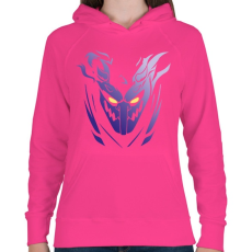 PRINTFASHION Susano - Női kapucnis pulóver - Fukszia