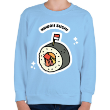 PRINTFASHION sushi1 - Gyerek pulóver - Világoskék gyerek pulóver, kardigán