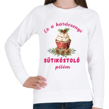 PRINTFASHION sütikóstoló - Női pulóver - Fehér női pulóver, kardigán