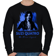 PRINTFASHION suzi quatro - Férfi pulóver - Fekete