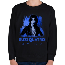 PRINTFASHION suzi quatro - Gyerek pulóver - Fekete