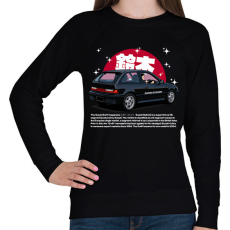 PRINTFASHION suzuki swift - Női pulóver - Fekete