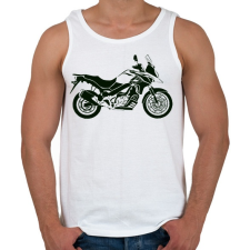 PRINTFASHION suzuki v-strom2 - Férfi atléta - Fehér atléta, trikó