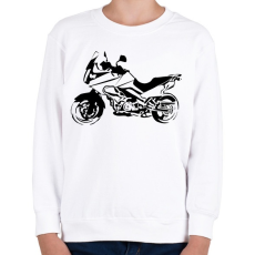 PRINTFASHION suzuki v-strom - Gyerek pulóver - Fehér