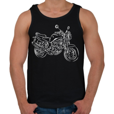 PRINTFASHION sv naked - Férfi atléta - Fekete